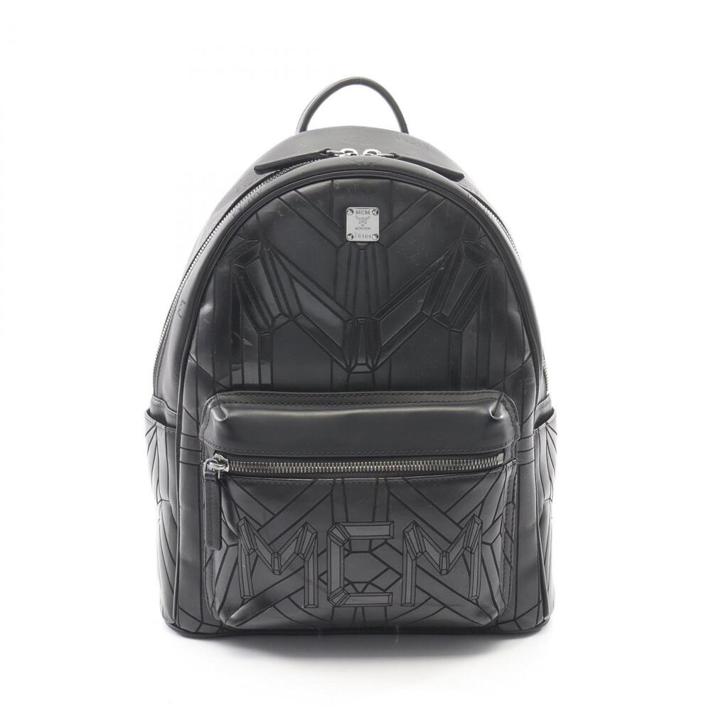 MCM Bionic Backpack/Handbag, Polyamide, Men's/Women's, Black